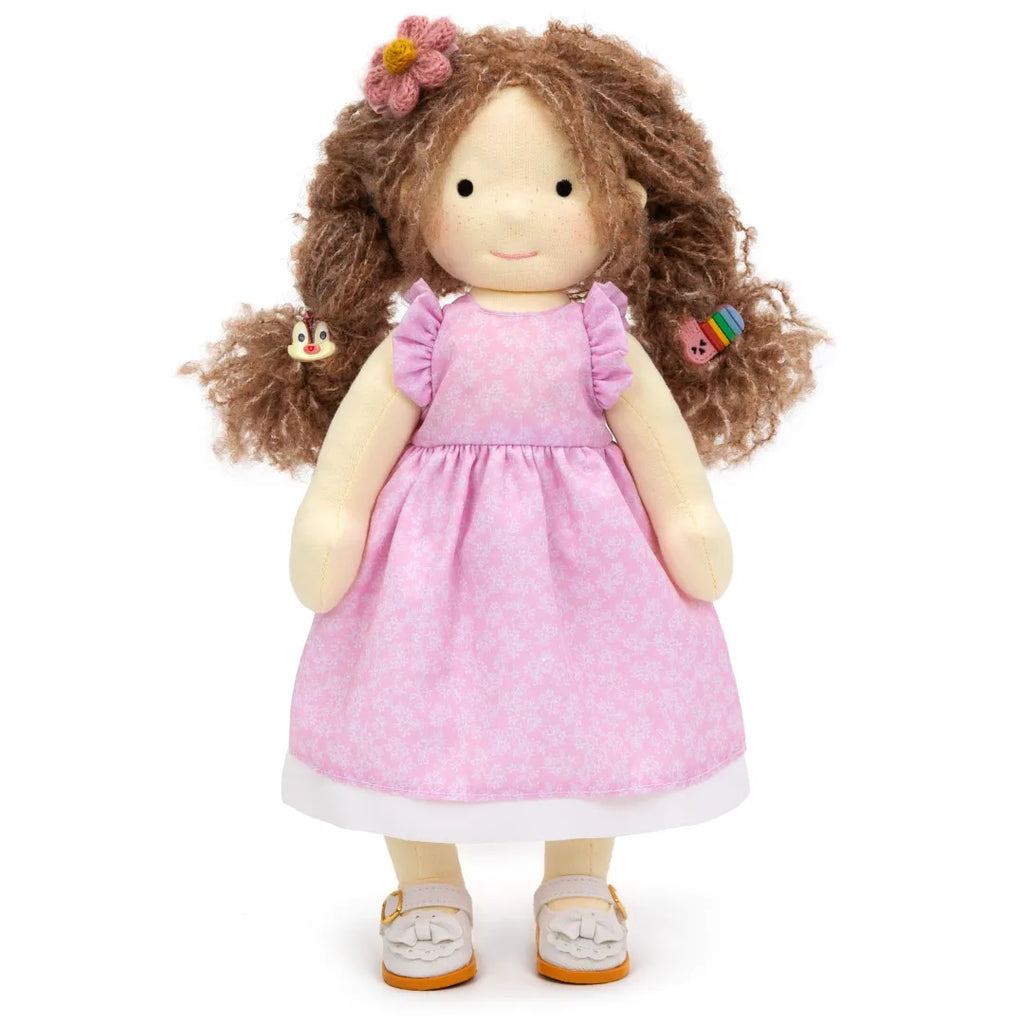 Amy – Handmade Waldorf Doll from Organic Cotton